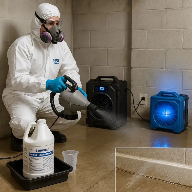 Sanitization and Odor Removal process in Bradford County, PA