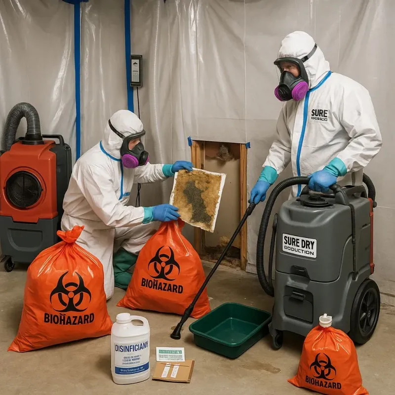 Contaminated Water Handling Protocols process in Bradford County, PA